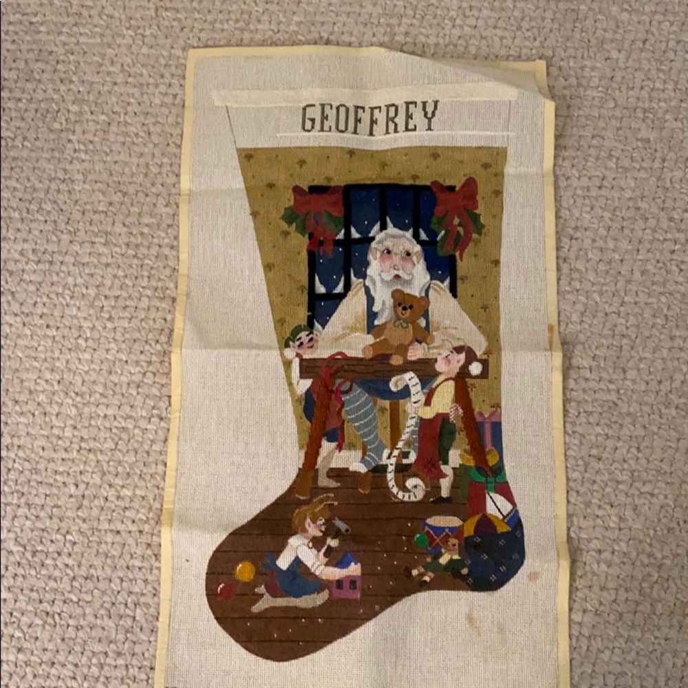 Needlepoint Stocking
